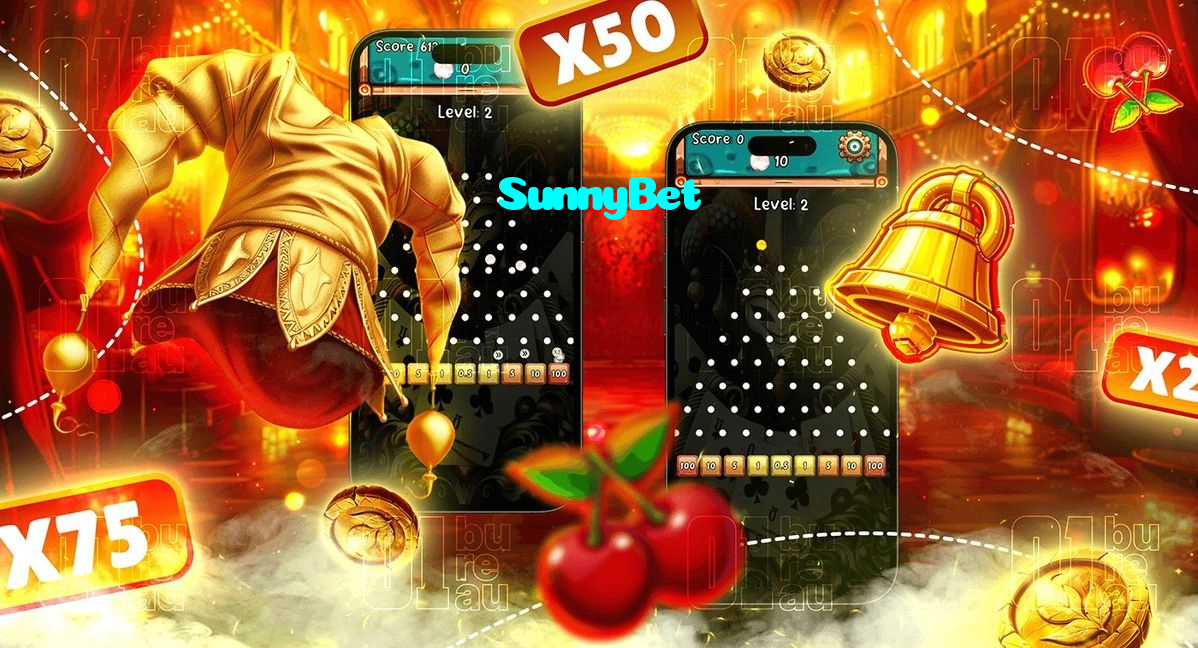 SunnyBet casino presented on mobile device in Pakistan with slots and live games